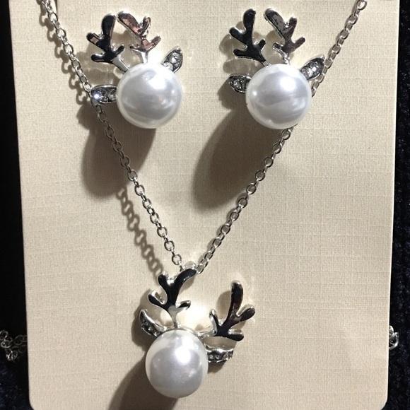 Fashion Jewelry Jewelry - 🔥deer set included earrings and necklace gift set